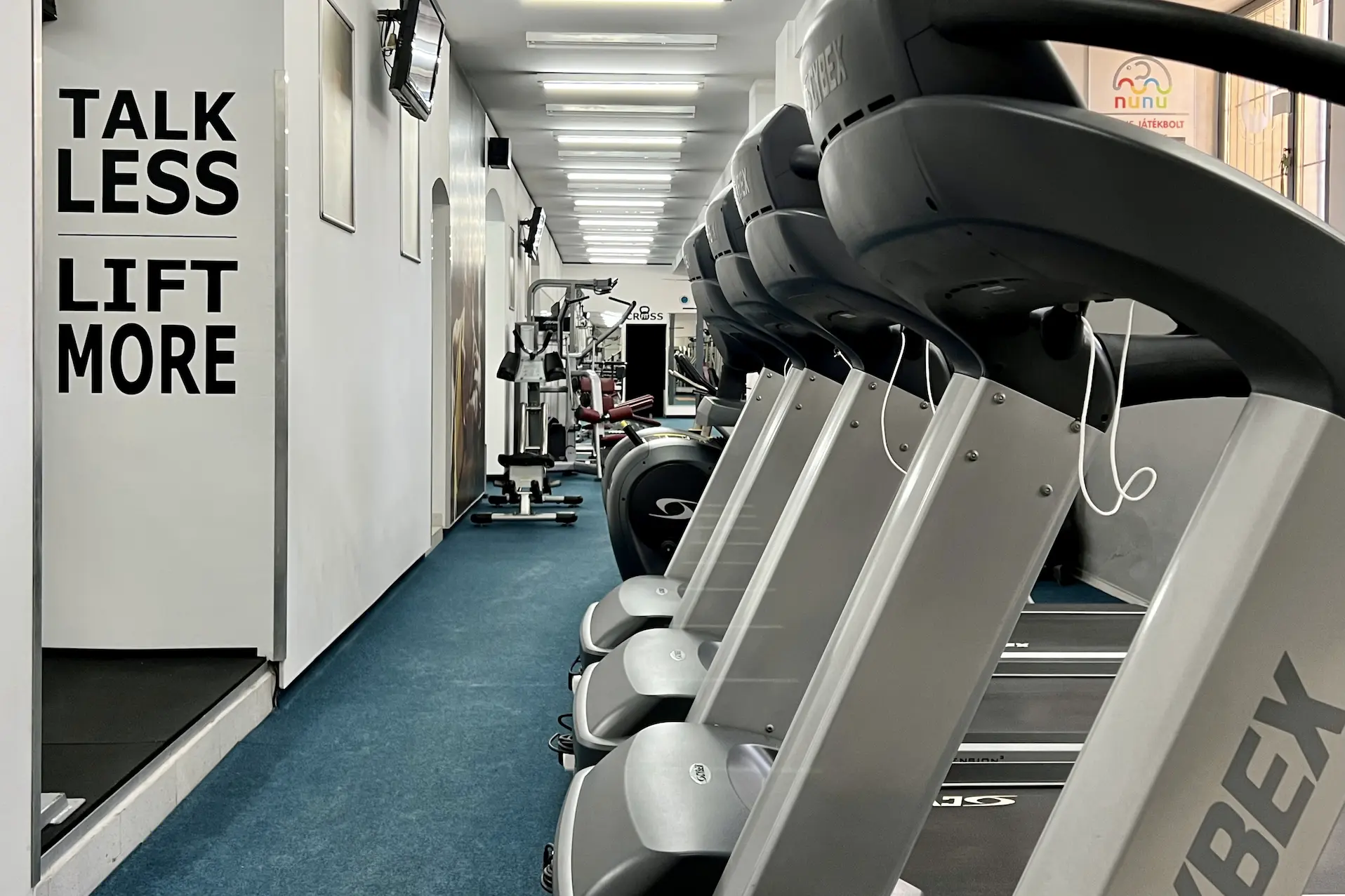CYBEX futópadok és kardió zóna
